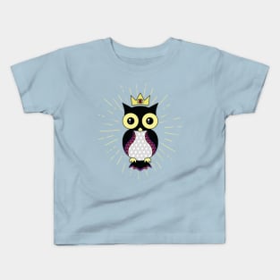 All seeing owl Kids T-Shirt